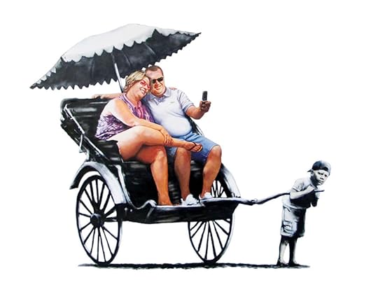 Bansky - Rikshaw Kid
