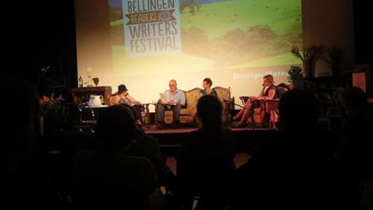 Short story session @ Bellingen Readers & Writers Fest 2012 with Marele Day, Robert Drewe and Charlotte Wood