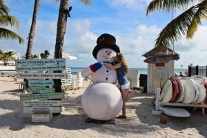 IMG_2321 katie kissing snowman for writing contest