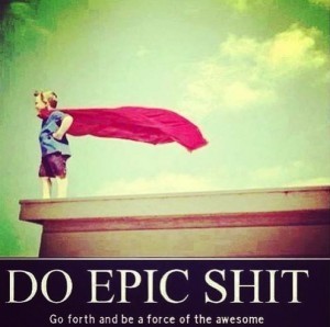 do epic shit kid with cape