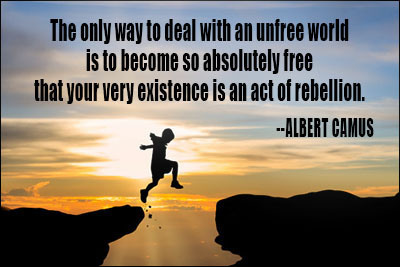 Freedom quote Camus