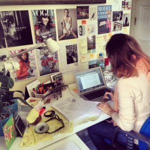 Me at Writing Desk