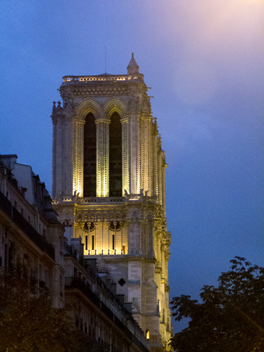 Notre Dame at Dusk