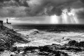 light in storm