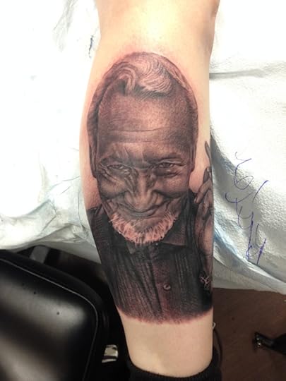 Robert Englund tattoo 2
