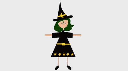 Animation Character Dawn Blair ©2014
