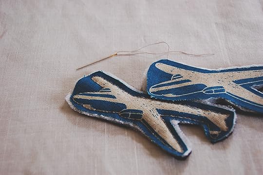 Easy Fabric Motif Statement Necklace