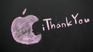 Thanks to Steve Jobs