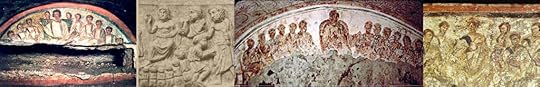 Early catacomb images of Jesus teaching