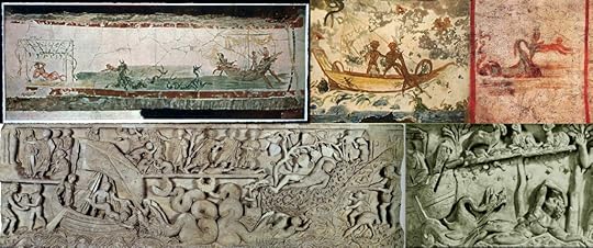 Early catacomb images and tomb carvings of Jonah