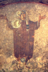 Orant figure, Catacomb of Priscilla, 3rd C