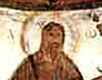 Jesus with Alpha and Omega, Catacomb of Sts Peter and Marcellinus, 4th C