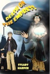cover of the steampunk thriller with a link to my Amazon review