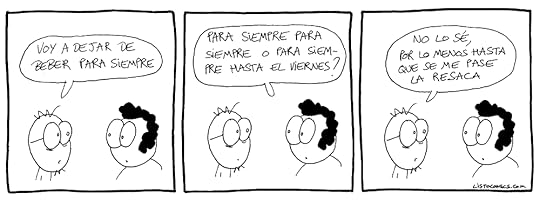 Tira cómica sobre la brevedad de lo eterno.