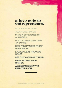 love note entrepreneurs 212x300 March 14 Social Media Post Roundup