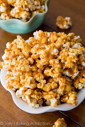 Homemade Caramel Corn by sallysbakingaddiction.com- sticky, crunchy, sweet, and irresistible!
