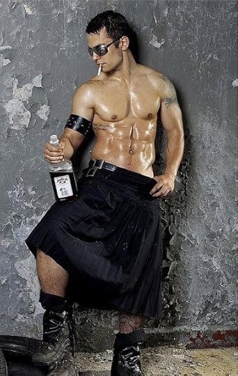 st patrick booze kilt