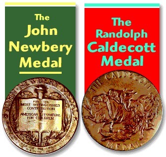 newbery caldecott logos Newbery / Caldecott 2015: Spring Prediction Edition