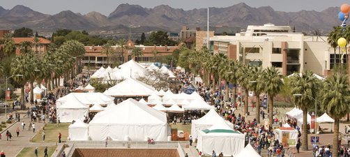Tucson Festival of Books on the University of Arizona campus