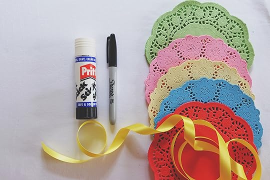 Guest Post: Craft Candy Paper Doilie Bunting Made Peachy