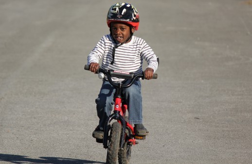 Jonah on His Bicycle
