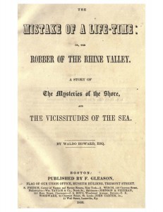Mistakes of a Life-Time title page