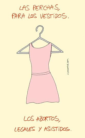 Un cartel pro aborto libre para la Asociación de Autoras de Cómic y su Wombastic.