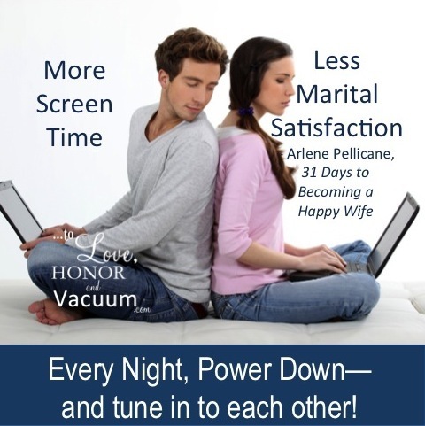 More Screen Time Equals Less Marital Satisfaction