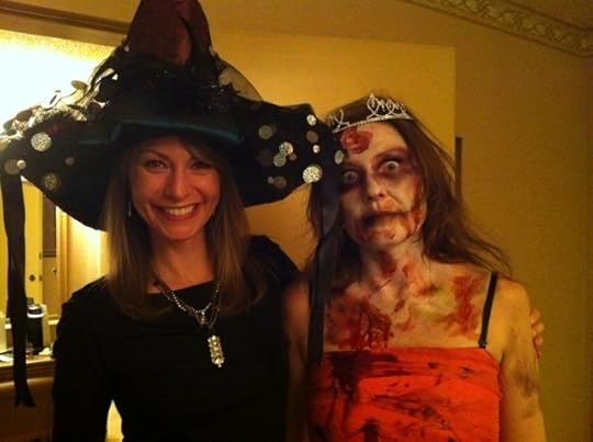 A witch and a zombie who just happen to bear a strong resemblance to Josie and me.