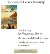 awakening goodreads giveaway