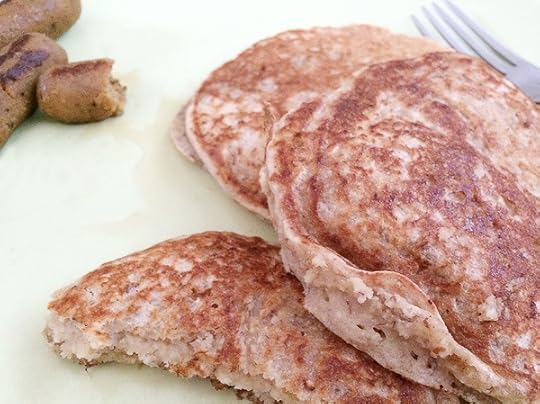 Vegan Irish Cream Pancakes