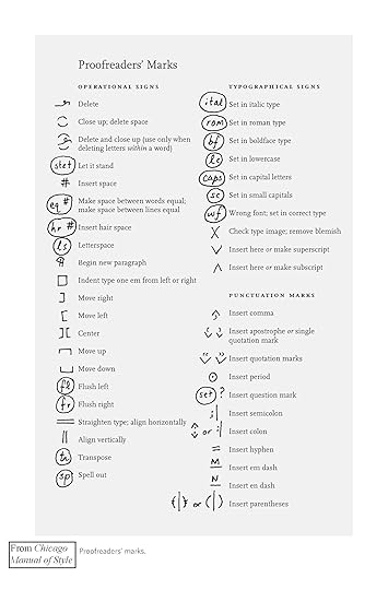 Proofreader's marks