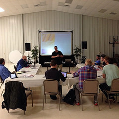 Prepare/Enrich training with Ben Phillips and ministers in the NRV #dontgobe