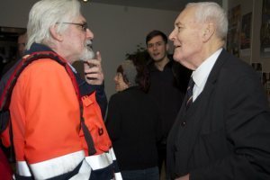 Tony Benn meets CJ Stone, Gulbenkian Theatre, Canterbury, January 2011
