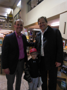 Me, Michael Vercher and Michael's son.