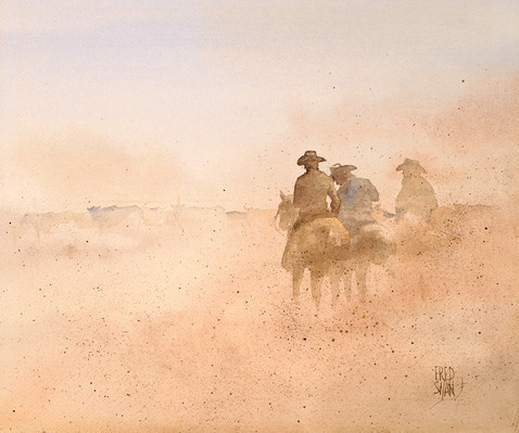 The Drive / framed giclee print