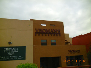 Vroman's is 118 years old, the largest and oldest independent bookstore in Southern California