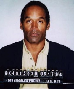 OJ Simpson mugshot