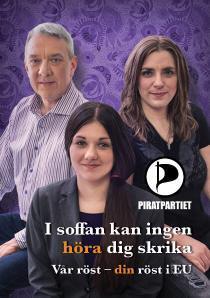 Rösta på Piratpartiet i EU-valet den 25 maj