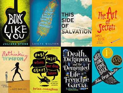 These books would look at home in the adult section.