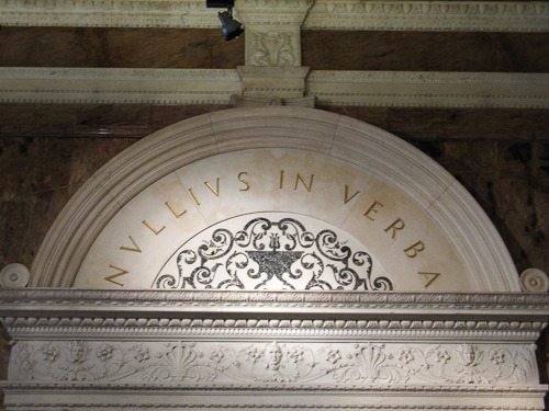 Royal Society Motto