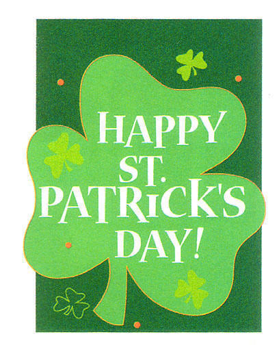 Happy Saint Patrick's Day!