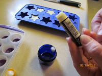 finished natural lip balm