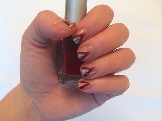 Duo Point Nail Art Made Peachy