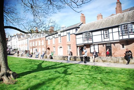 The old Canon's Row beside the Cathedral