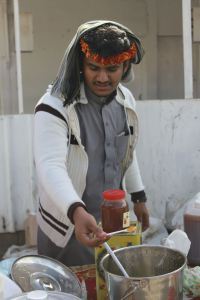 Yemeni Honey Vendor