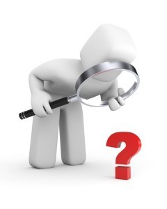 Man with Magnifying Glass