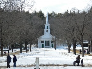 Center Mtg Hs across village green