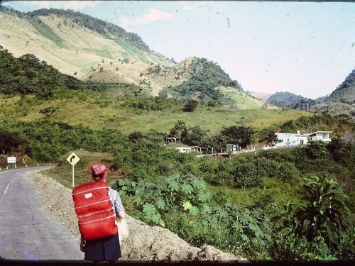 crossing into Guatemala through the iron gate