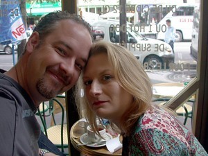 Peter and Kate on their first Wedding Anniversary in Paris